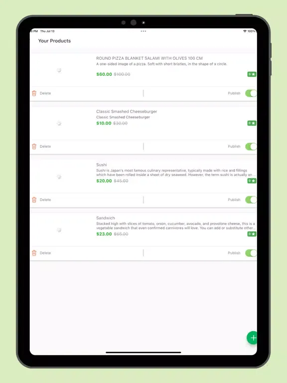 تصاویر Vincy Store iPad 