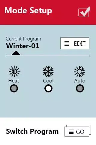 Ferguson Thermostat Screenshots