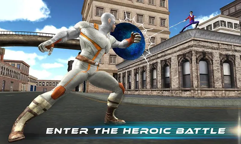 Captures d'écran de Flying Spider Boy: Superhero Training Academy Game