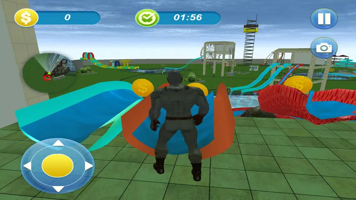 Capturas de pantalla de Water Slide Superhero Game