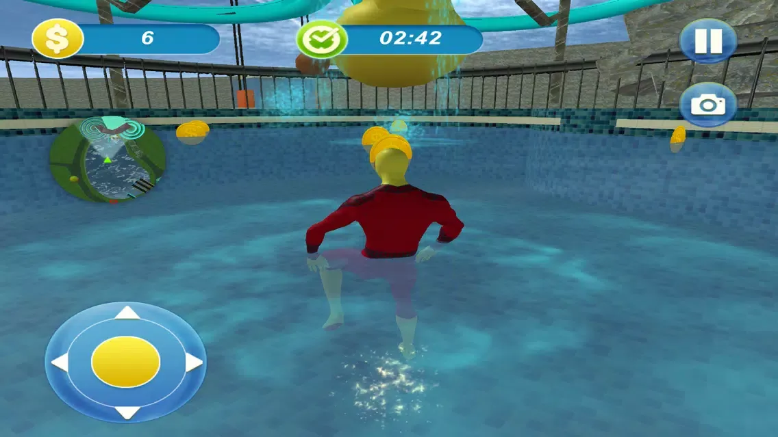 Capturas de pantalla de Water Slide Superhero Game