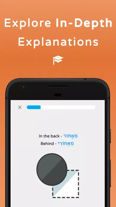 Tangkapan layar Shepha - Learn Hebrew Language