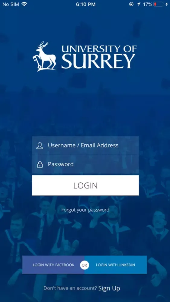 Surrey Alumni Hub স্ক্রিনশট