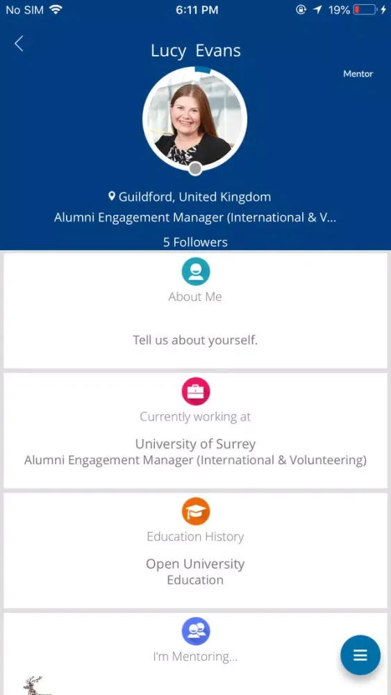 Surrey Alumni Hub স্ক্রিনশট
