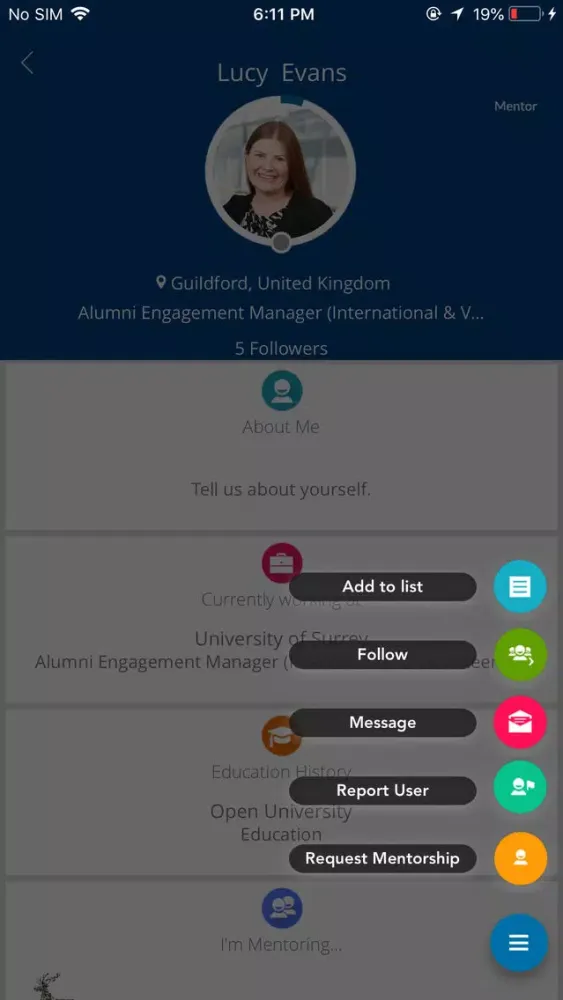 Surrey Alumni Hub স্ক্রিনশট