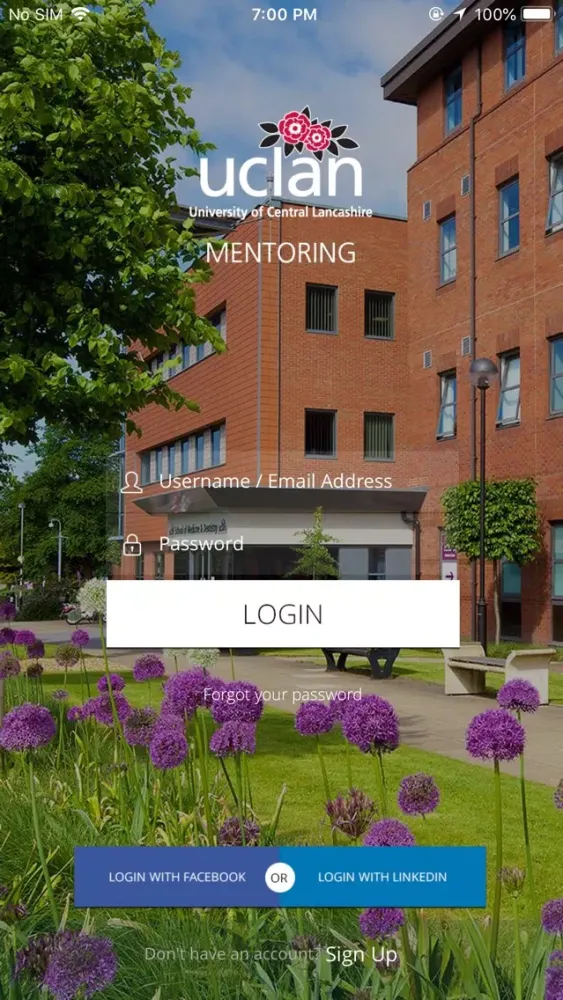 Скриншоты UCLan Mentoring