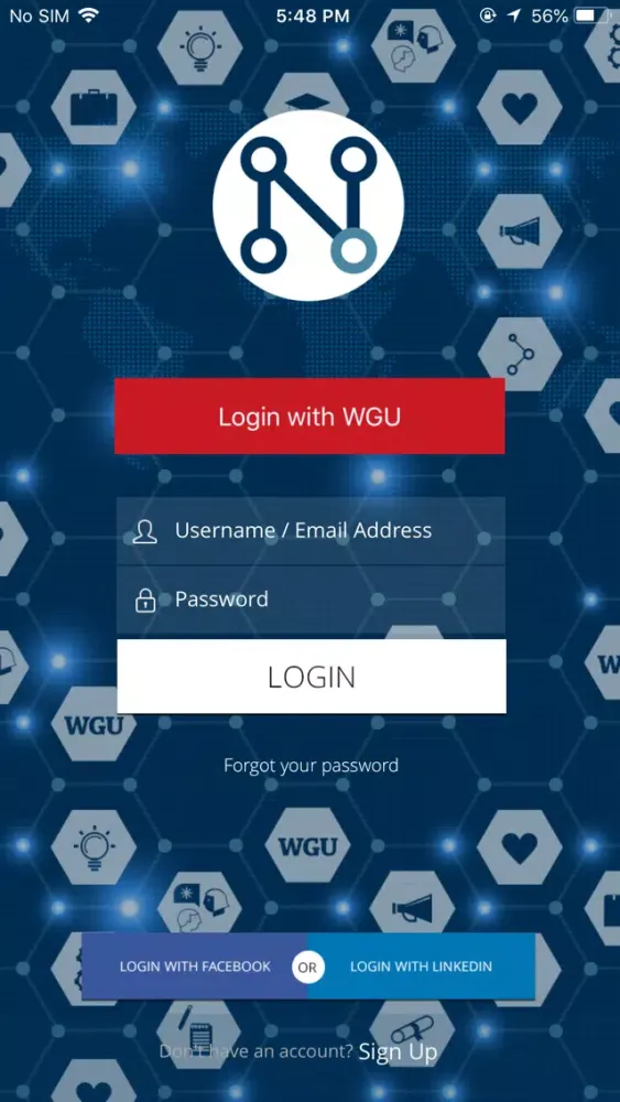Capturas de pantalla de WGU Night Owl Network