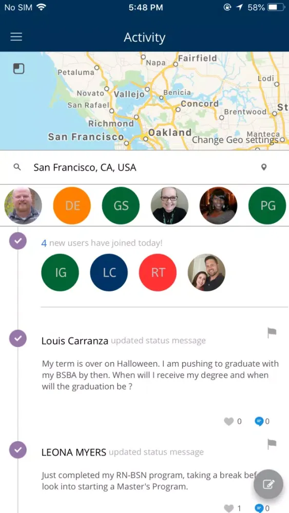 Capturas de pantalla de WGU Night Owl Network