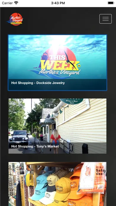 Capturas de pantalla de Martha's Vineyard Channel