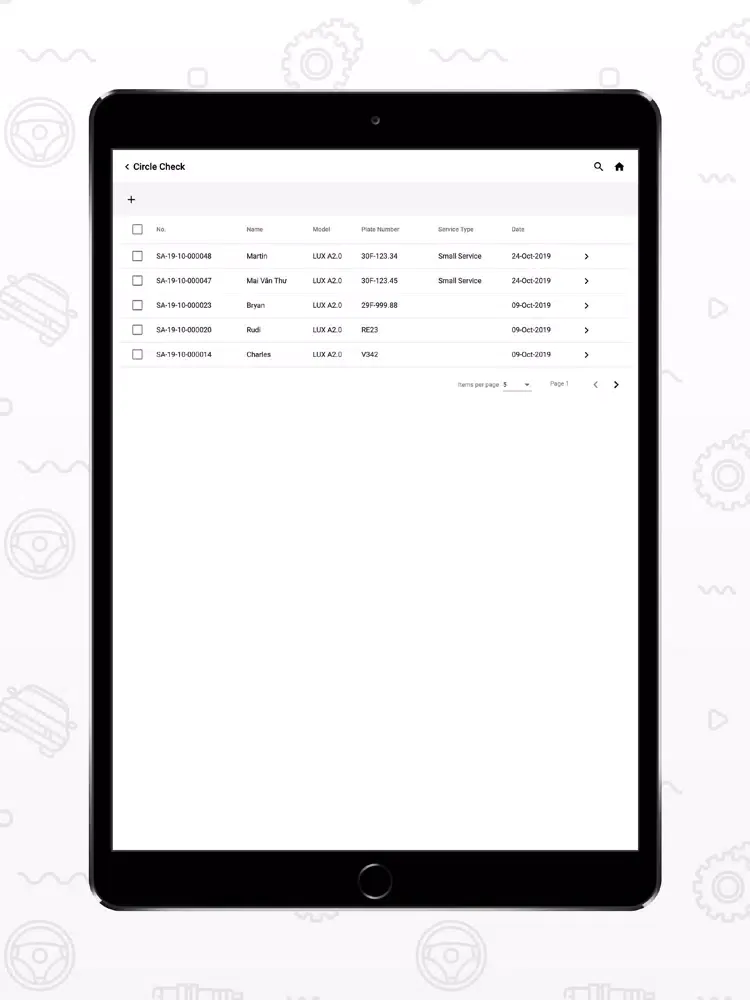 Vinfast Circle Check iPad  سکرین شاٹس
