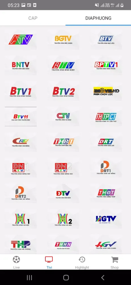 Tivi Việt - Xem Bóng Đá, Tivi 스크린샷