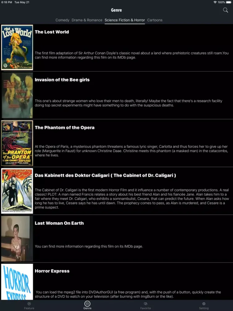 Show Movie Box - 123 Movie Hub iPad  스크린샷