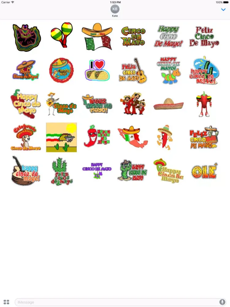 Animated Happy Cinco De Mayo iPad  Ekran Görüntüleri