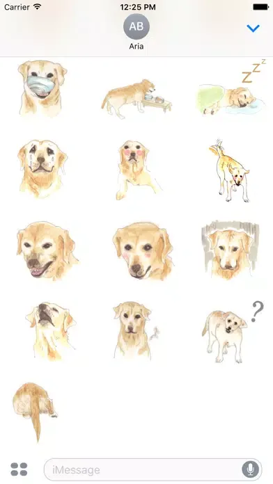 Capturas de tela do Watercolor Labrador Retriever