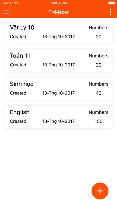 TNMaker - Multiple Choice Test স্ক্রিনশট