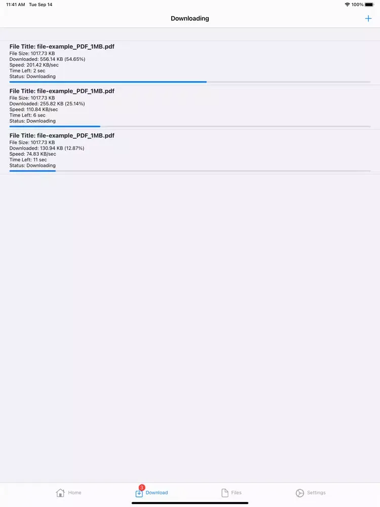 صور Any Downloader iPad 