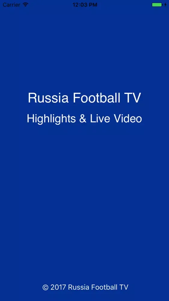 Russia Football TV 2017, 2018 highlight news video 스크린샷