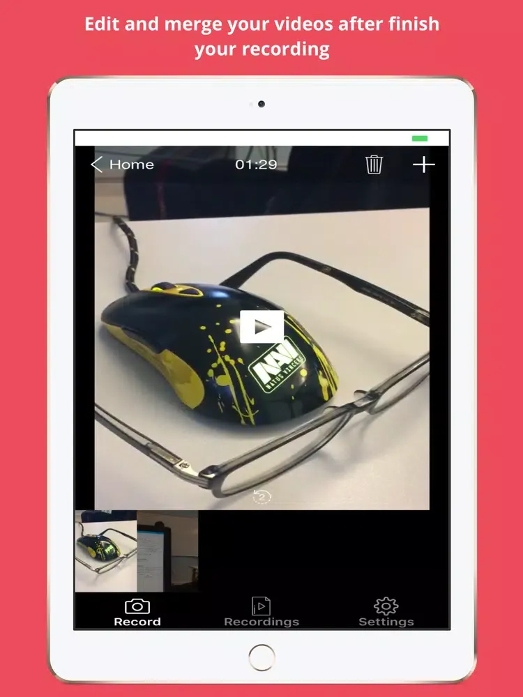 صور Video Record,Edit And Share Your Video iPad 