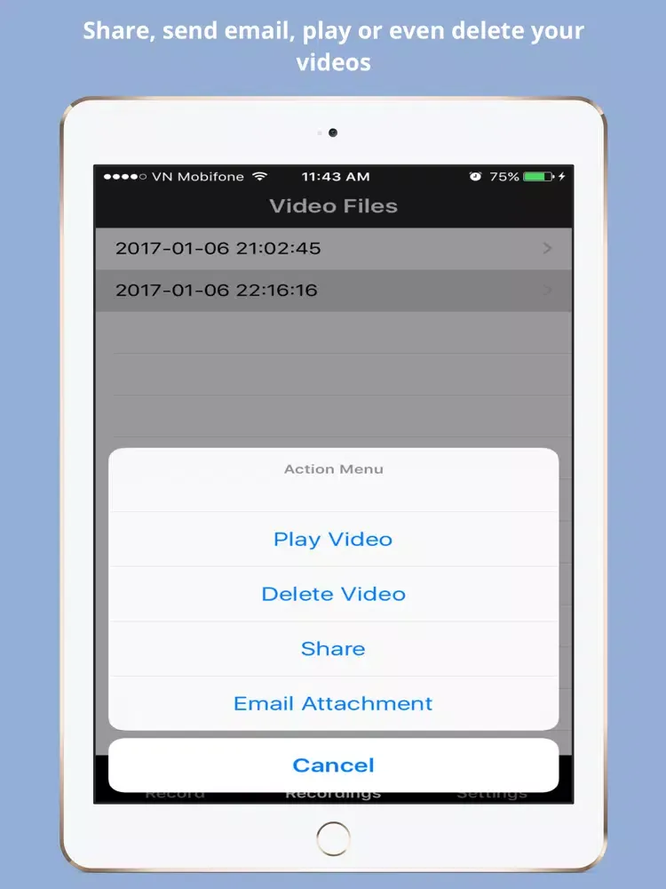 صور Video Record,Edit And Share Your Video iPad 