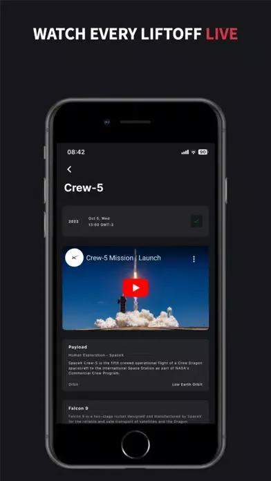 Liftoff: Rocket Launch Tracker 스크린샷