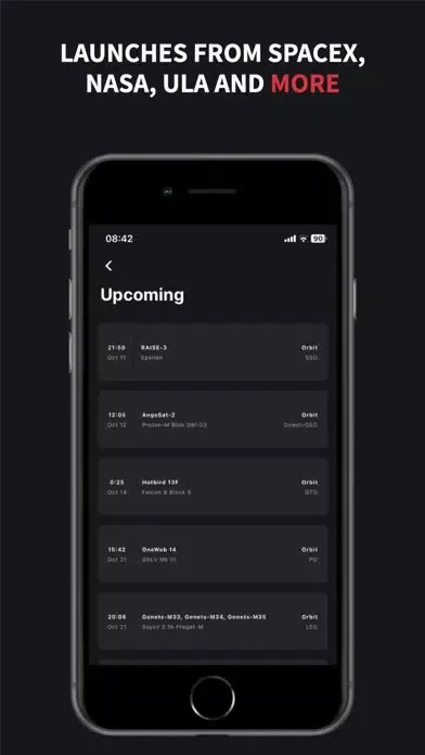 Liftoff: Rocket Launch Tracker 스크린샷