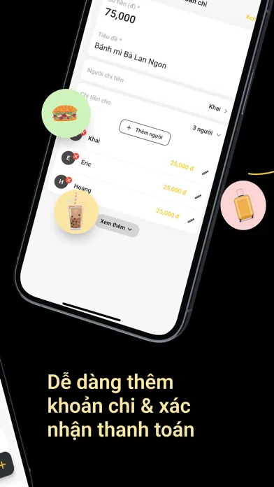 Chia Tiền Nhóm - Trip & Fun Ekran Görüntüleri
