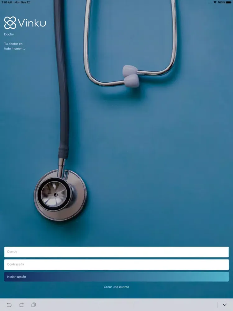 VinkU para médicos iPad  स्क्रीनशॉट