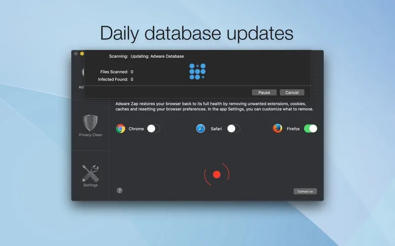 Adware Zap Browser Cleaner Screenshots