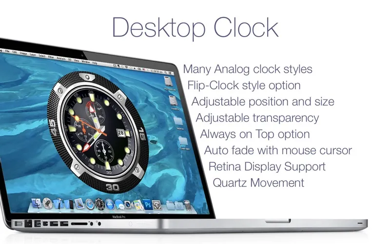 Desktop Clock +应用截图