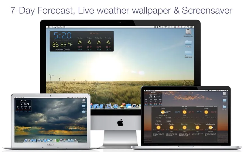 Living Weather & Wallpapers HD স্ক্রিনশট