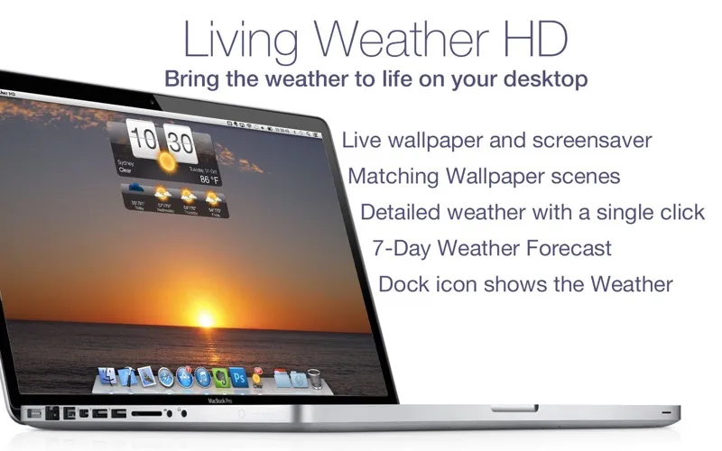 Living Weather & Wallpapers HD স্ক্রিনশট