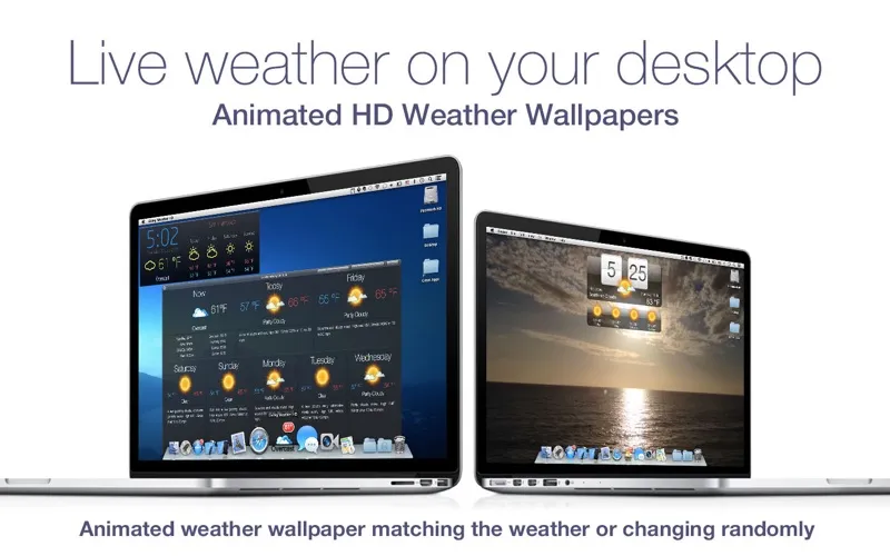 Living Weather & Wallpapers HD স্ক্রিনশট