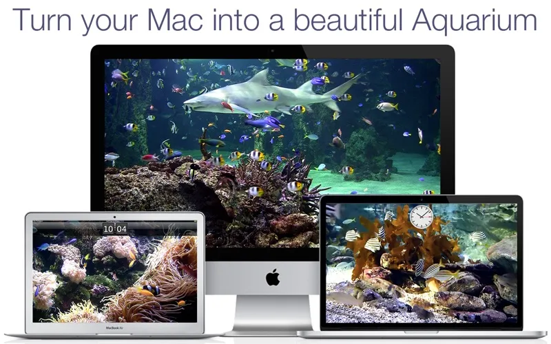 Tangkapan layar Aquarium Live HD+ Screensaver