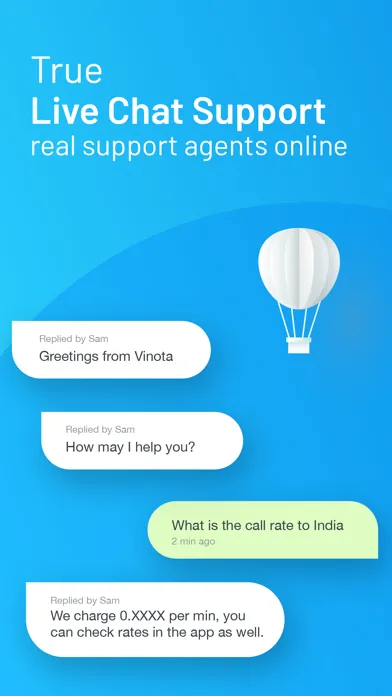 Vinota - International Calling Screenshots