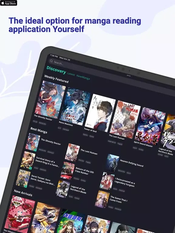 Скриншоты Manga BAT - Best Manga Reader iPad 