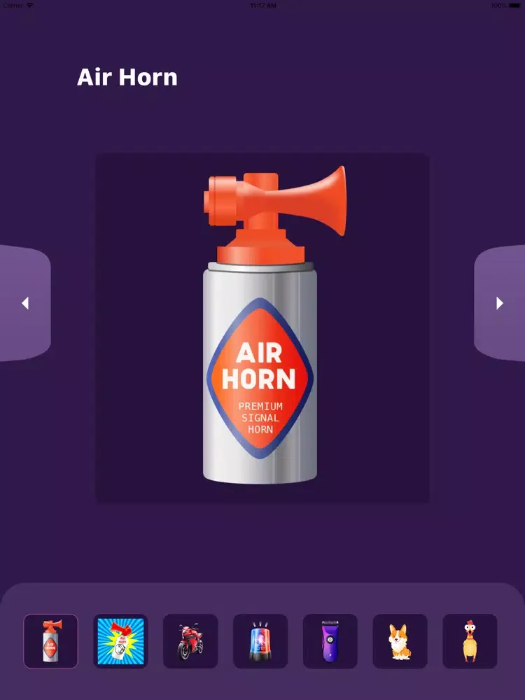 Air Horn Sound - Siren Prank iPad  स्क्रीनशॉट
