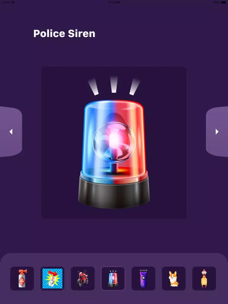 Air Horn Sound - Siren Prank iPad  स्क्रीनशॉट