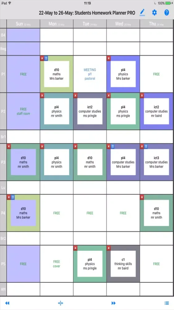 Student Homework Planner Pro スクリーンショット