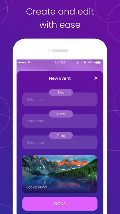 The Countdown: day counter app سکرین شاٹس