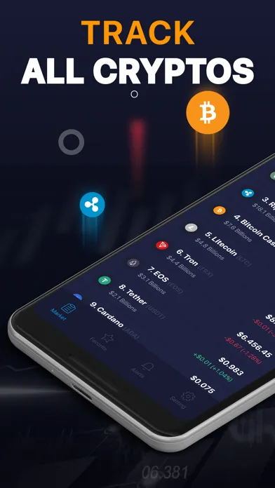 Realtime Crypto Market Tracker Screenshots
