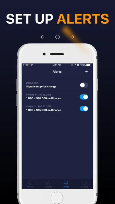 Realtime Crypto Market Tracker Screenshots