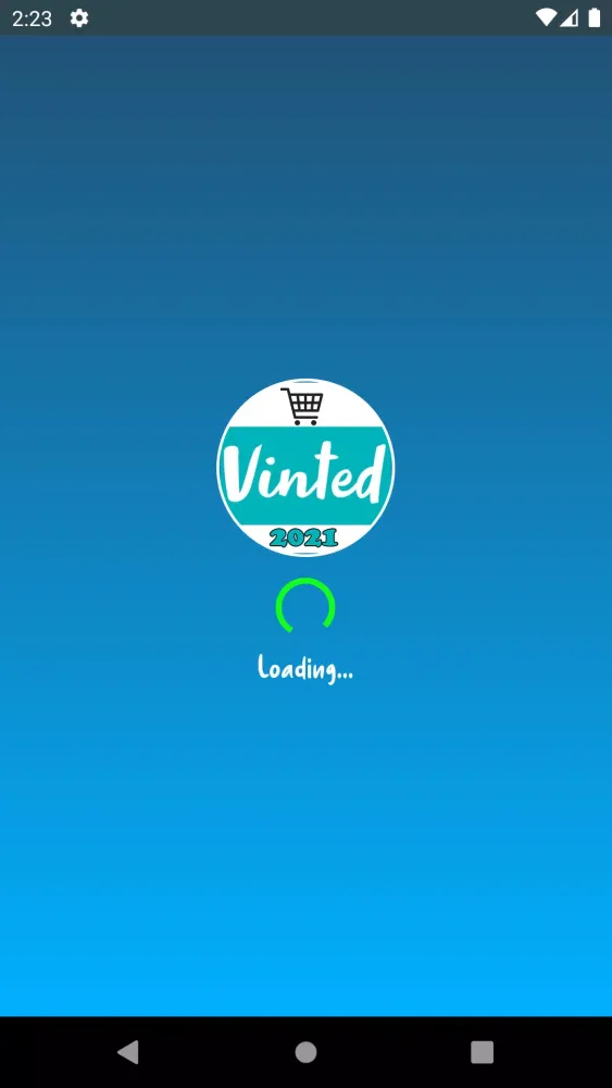 Captures d'écran de Vinted Shopping