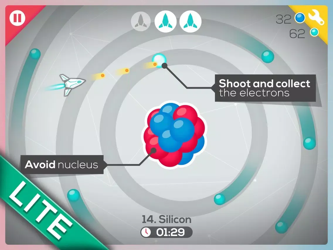 Atom Shooter Lite iPad  Ekran Görüntüleri