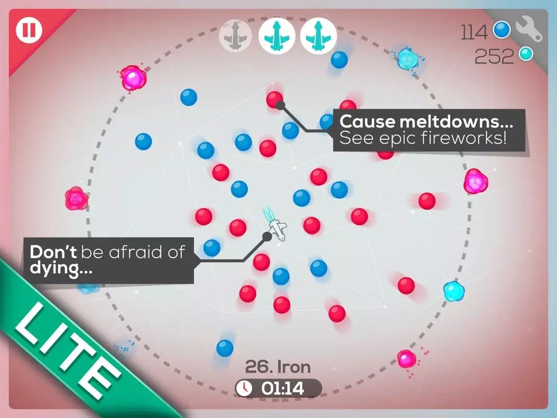Atom Shooter Lite iPad  Ekran Görüntüleri