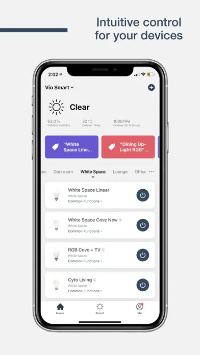 ภาพหน้าจอของ VIO Smart