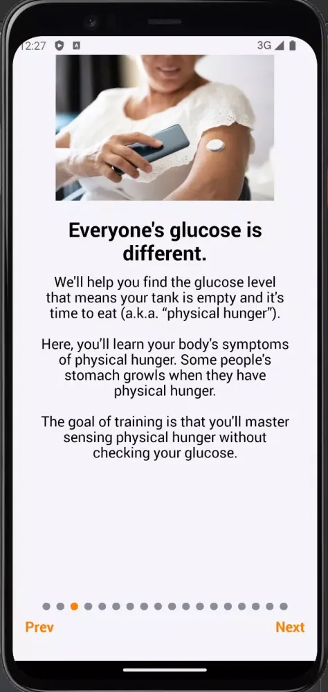 Glucose Guided Eating Ekran Görüntüleri
