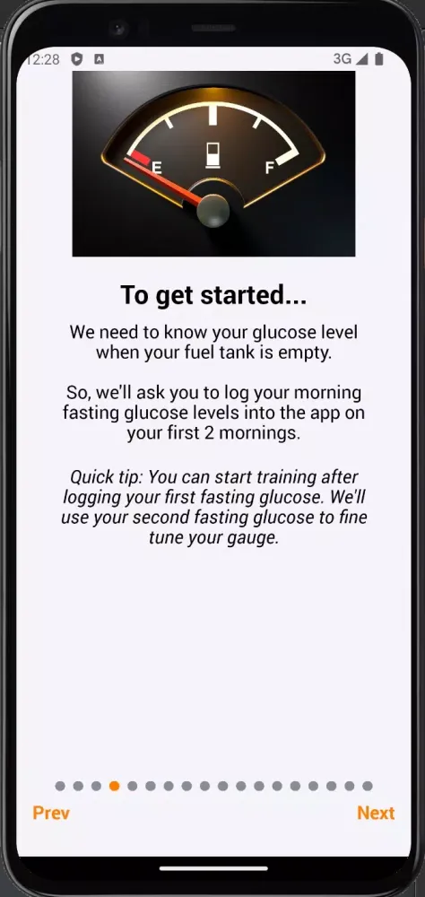 Glucose Guided Eating Ekran Görüntüleri
