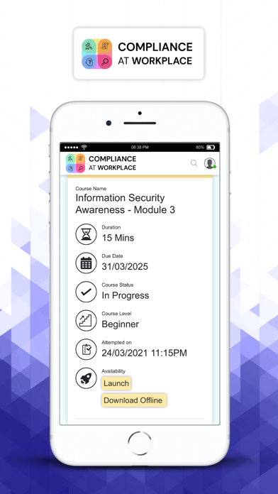 Screenshot di Compliance at Workplace