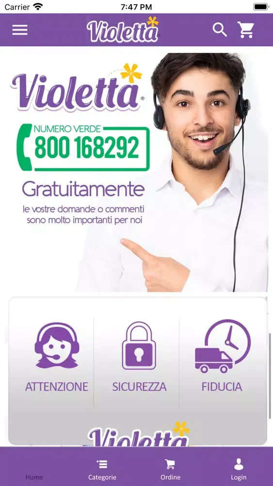 ภาพหน้าจอของ Violetta Shop