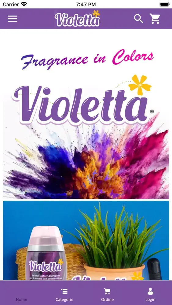 ภาพหน้าจอของ Violetta Shop